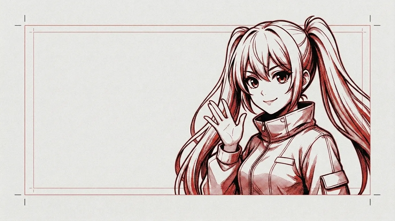 Editorial illustration representing the Promptchan AI companion experience